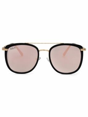 Ivy Gold Women's Oversized Square Sunglasses Brown By Dax Eyewear